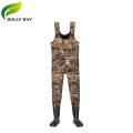 Camo neoprene chest wader for hunting